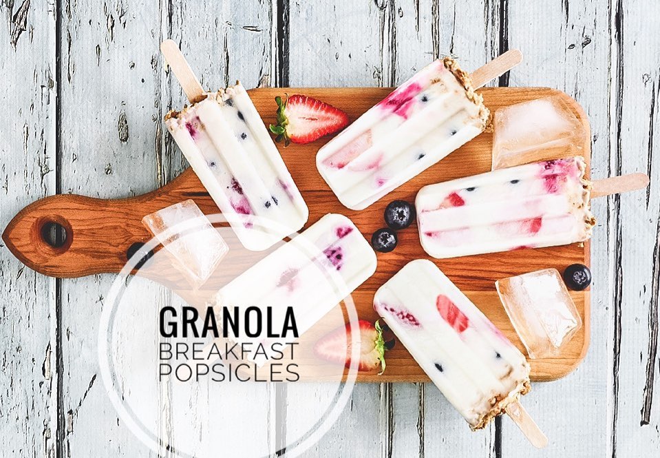 PopsicleLab - Granola Breakfast Popsicles