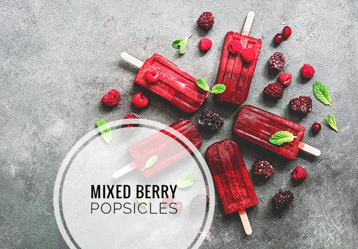 Mixed Berry Popsicles
